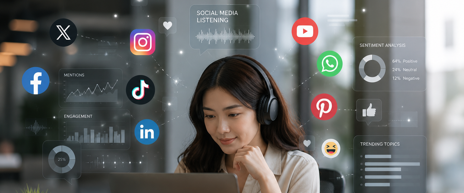 Listening Behind the Digital Screen with Social Media Listening